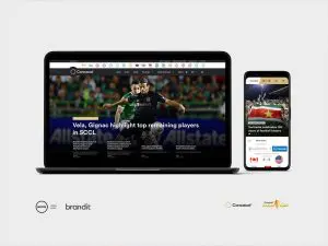 Website development - Concacaf - brandit