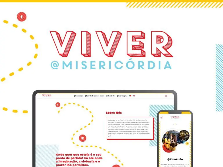 Website and mobile app development - Viver Misericórdia - brandit
