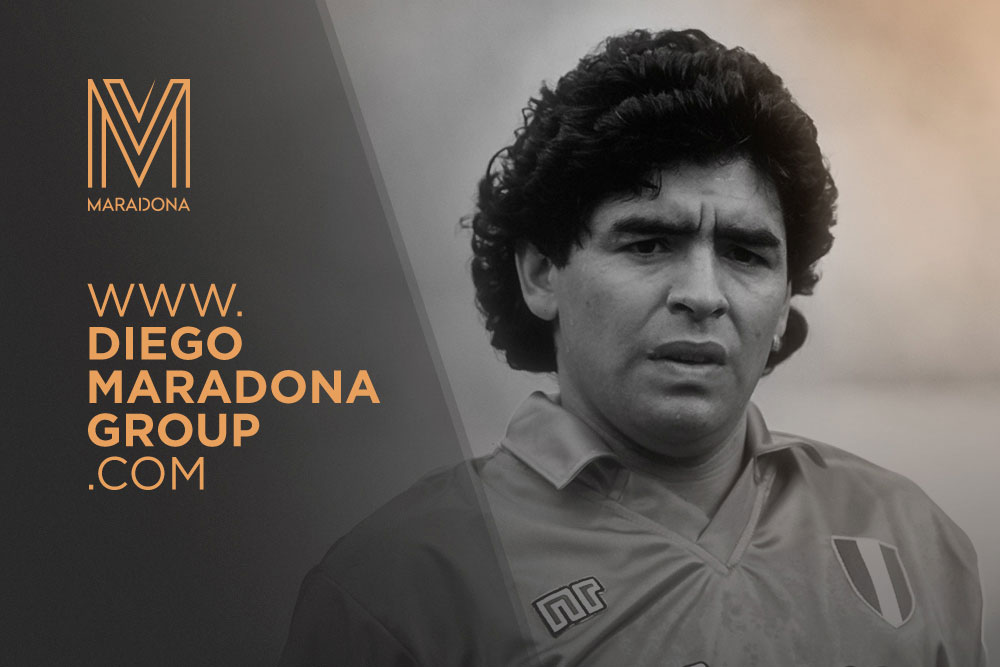 Desenvolvimento de logotipo, design e programação de website - Diego Maradona - brandit