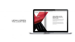 Product photography, website design, and development - Lena Loren - brandit