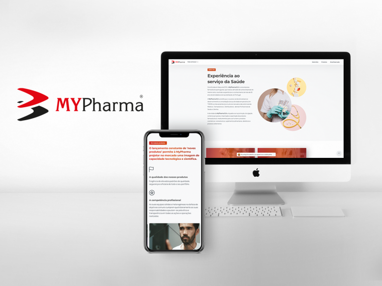 Desenvolvimento de website - MyPharma - brandit