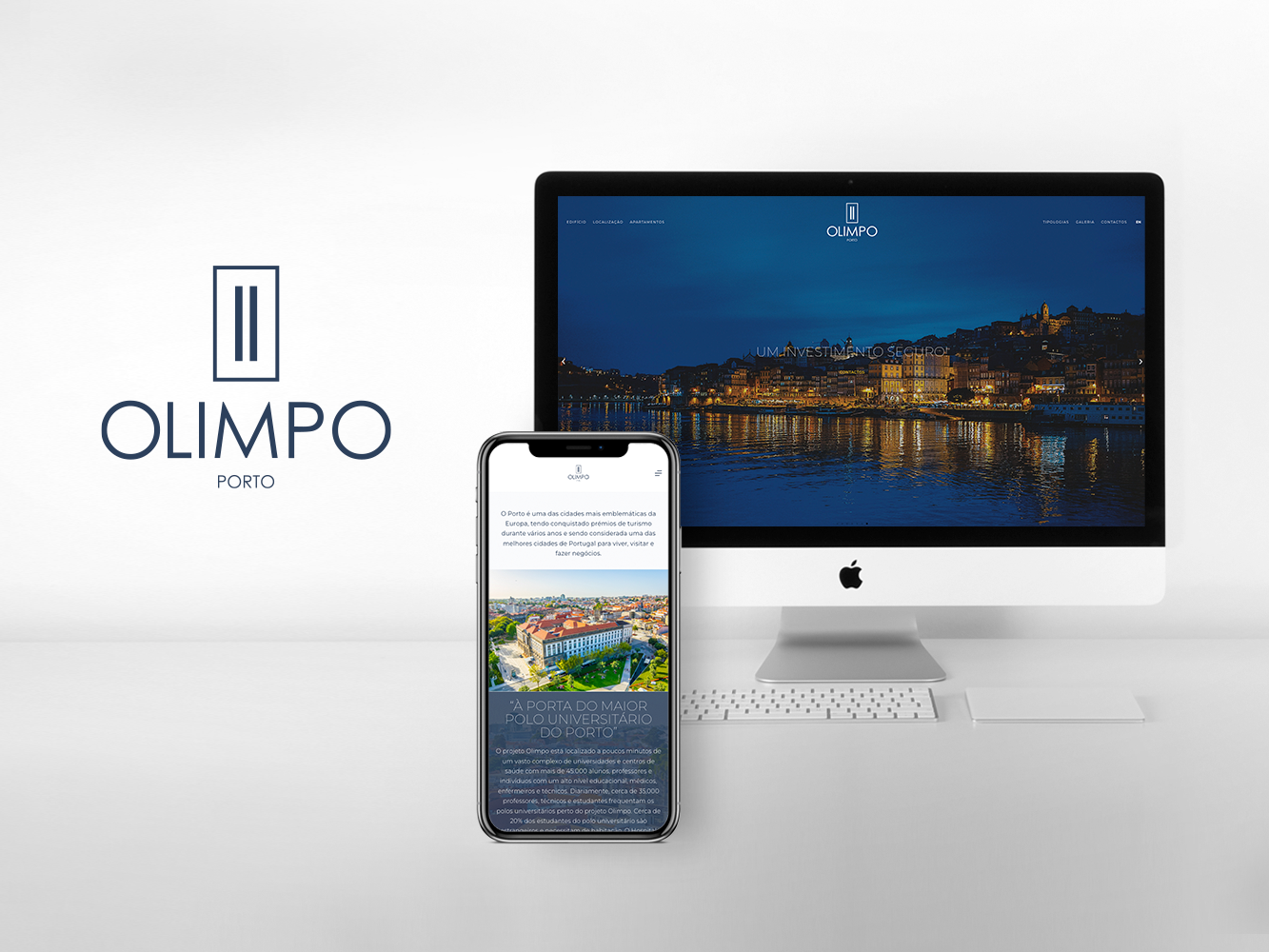 Olimpo - Porto - Website - brandit
