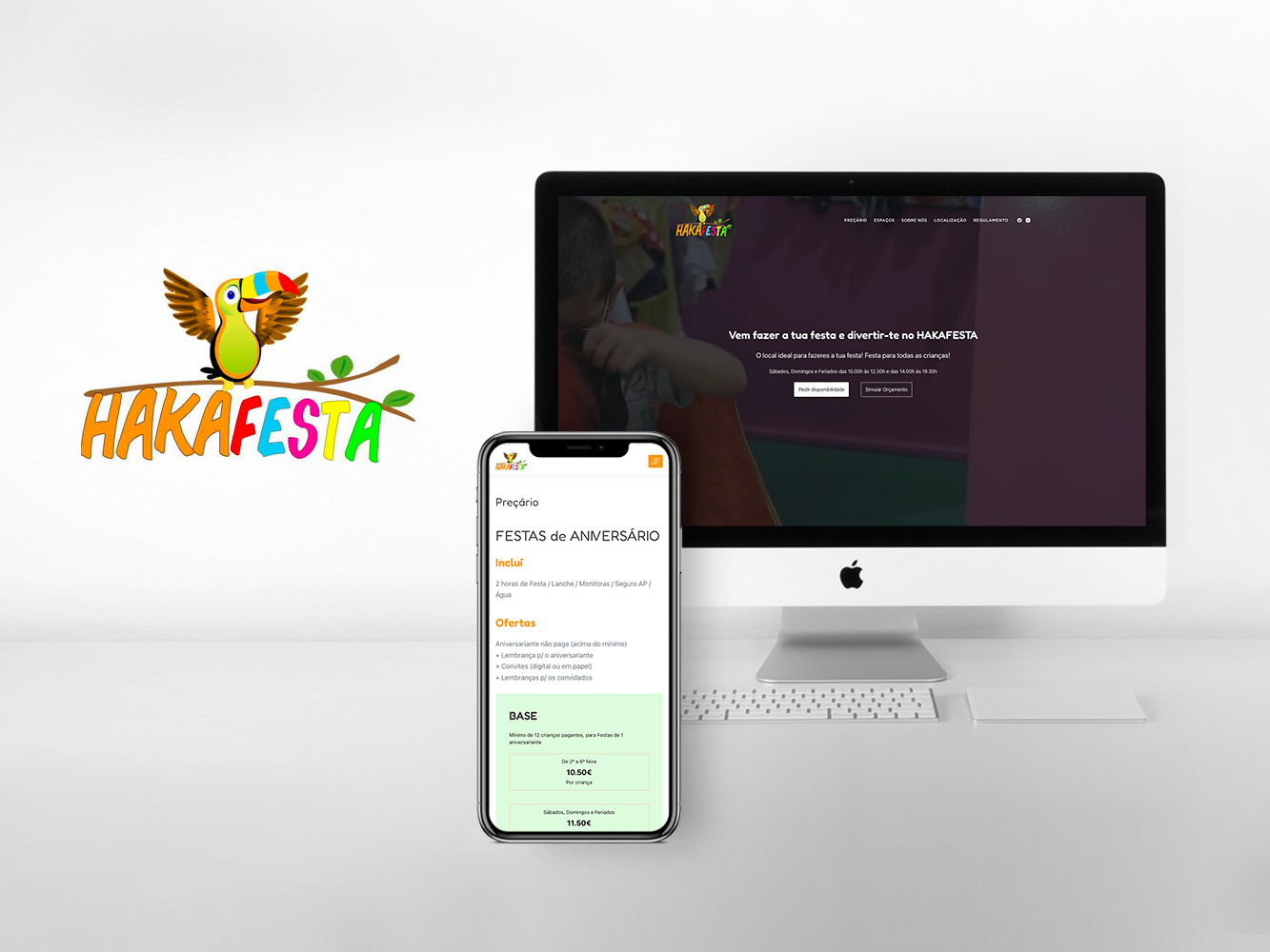 Desenvolvimento do novo website e criação de vídeo promocional para o Hakafesta